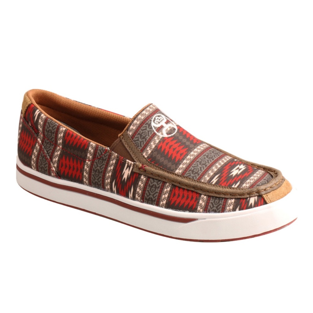 Men’s Twisted X Hooey Southwestern Slip-On Lopers SIZE 9